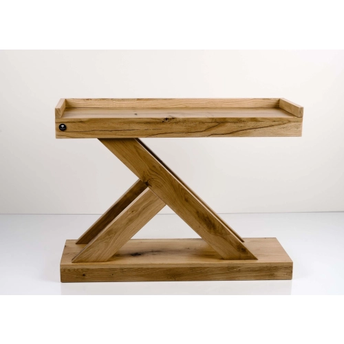 Konsola Wykonana Z Drewna Lite Dębowego Loft SKD-265 Rozmiary od 50 cm do 200 cm