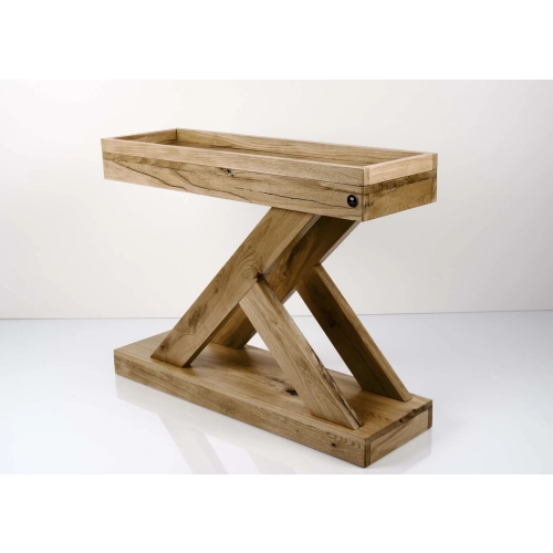 Konsola Wykonana Z Drewna Lite Dębowego Loft SKD-266 Rozmiary od 50 cm do 200 cm