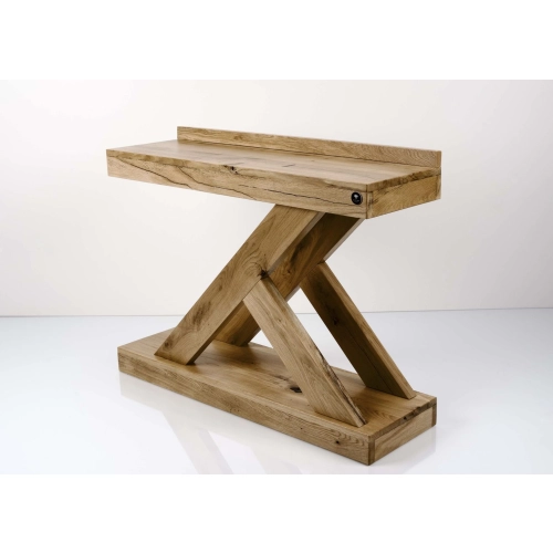 Konsola Wykonana Z Drewna Lite Dębowego Loft SKD-267 Rozmiary od 50 cm do 200 cm