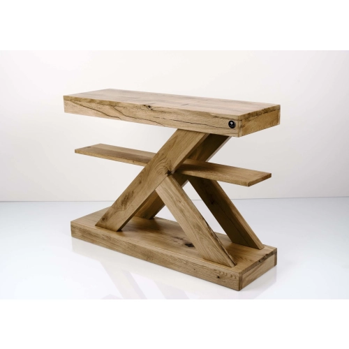 Konsola Wykonana Z Drewna Lite Dębowego Loft SKD-268 Rozmiary od 50 cm do 200 cm