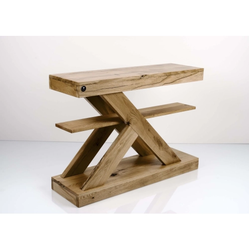 Konsola Wykonana Z Drewna Lite Dębowego Loft SKD-268 Rozmiary od 50 cm do 200 cm