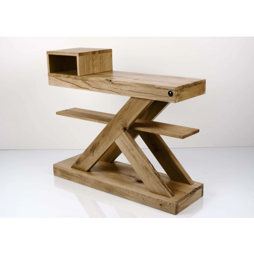 Konsola Wykonana Z Drewna Lite Dębowego Loft SKD-269 Rozmiary od 50 cm do 200 cm