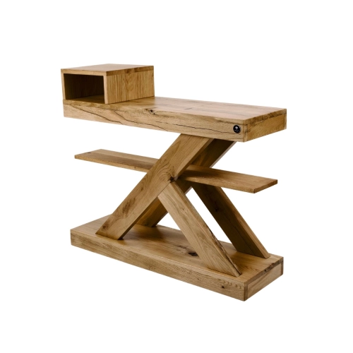 Konsola Wykonana Z Drewna Lite Dębowego Loft SKD-269 Rozmiary od 50 cm do 200 cm