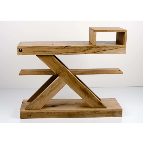 Konsola Wykonana Z Drewna Lite Dębowego Loft SKD-269 Rozmiary od 50 cm do 200 cm