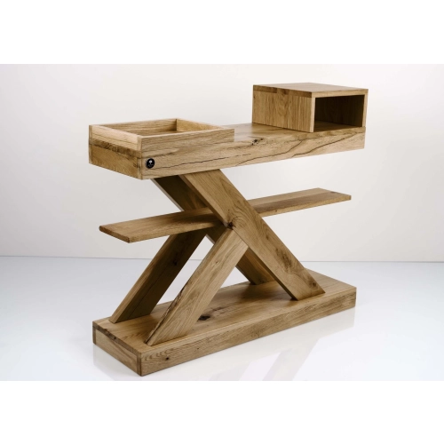 Konsola Wykonana Z Drewna Lite Dębowego Loft SKD-270 Rozmiary od 50 cm do 200 cm