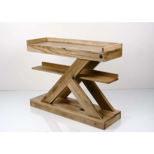 Konsola Wykonana Z Drewna Lite Dębowego Loft SKD-273 Rozmiary od 50 cm do 200 cm