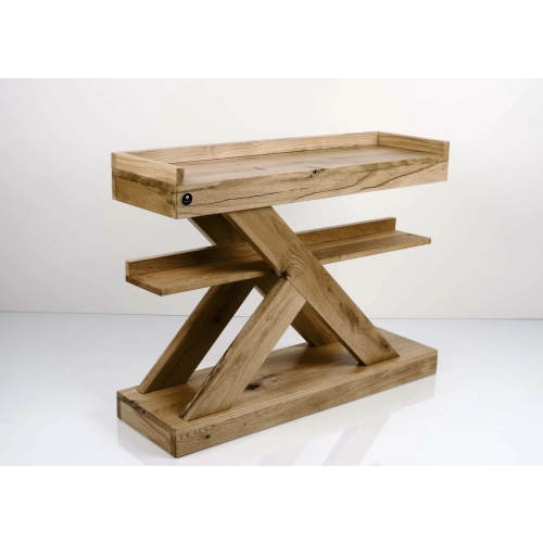 Konsola Wykonana Z Drewna Lite Dębowego Loft SKD-273 Rozmiary od 50 cm do 200 cm