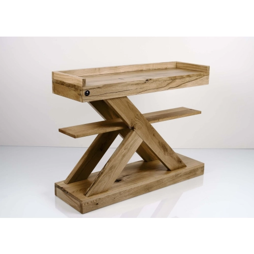 Konsola Wykonana Z Drewna Lite Dębowego Loft SKD-274 Rozmiary od 50 cm do 200 cm