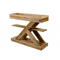 Konsola Wykonana Z Drewna Lite Dębowego Loft SKD-275 Rozmiary od 50 cm do 200 cm
