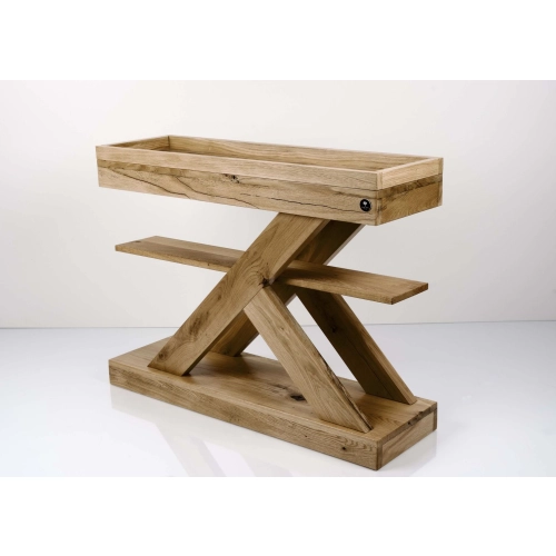 Konsola Wykonana Z Drewna Lite Dębowego Loft SKD-275 Rozmiary od 50 cm do 200 cm