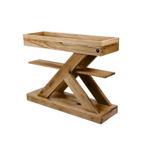 Konsola Wykonana Z Drewna Lite Dębowego Loft SKD-275 Rozmiary od 50 cm do 200 cm