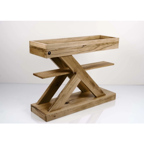 Konsola Wykonana Z Drewna Lite Dębowego Loft SKD-275 Rozmiary od 50 cm do 200 cm