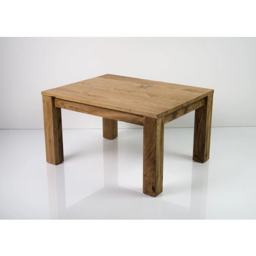 SKD-32 STOLIK KAWOWY DĄB SZCZOTKOWANY RUSTYKALNY OLEJOWANY DREWNO LITE