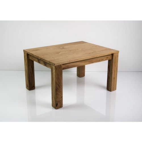 SKD-32 STOLIK KAWOWY DĄB SZCZOTKOWANY RUSTYKALNY OLEJOWANY DREWNO LITE