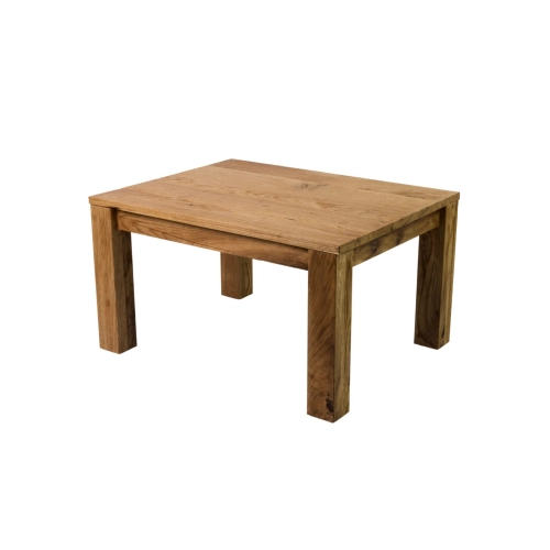 SKD-32 STOLIK KAWOWY DĄB SZCZOTKOWANY RUSTYKALNY OLEJOWANY DREWNO LITE