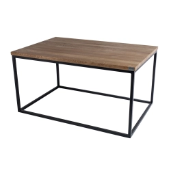 SKD-5 Ława STOLIK KAWOWY DREWNO LITE I STAL