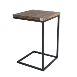 SKD-7 POMOCNICZY STOLIK KAWOWY DREWNO LITE I STAL