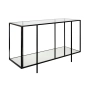 SKD-88 KONSOLA LOFT INDUSTRIALNA STAL CZARNA STAL NIERDZEWNA INOX