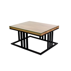 STOLIK KAWOWY DREWNO LITE Dąb Jesion Olcha STK-66