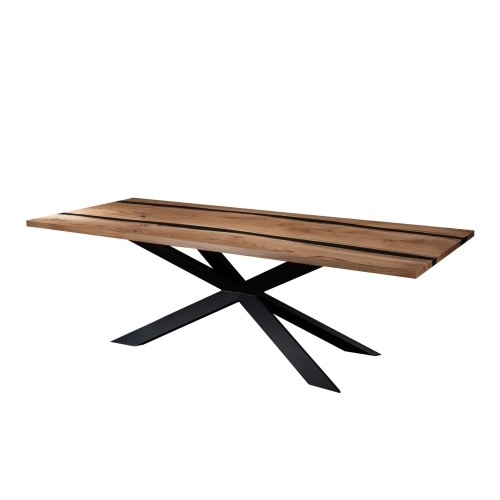 Stół Drewniany Industrialny ST-1 Rozmiar od 140 cm do 290 cm