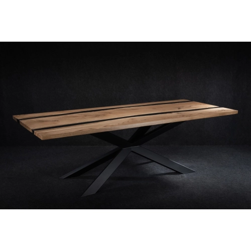 Stół Drewniany Industrialny ST-1 Rozmiar od 140 cm do 290 cm