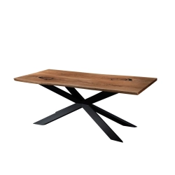 Stół Drewniany Industrialny ST-10 Rozmiar od 140 cm do 290 cm