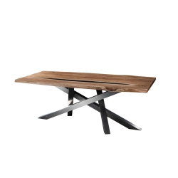 Stół Drewniany Industrialny ST-15 Rozmiar od 140 cm do 290 cm