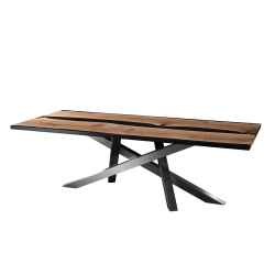 Stół Drewniany Industrialny ST-17 Rozmiar od 140 cm do 290 cm