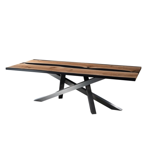 Stół Drewniany Industrialny ST-17 Rozmiar od 140 cm do 290 cm