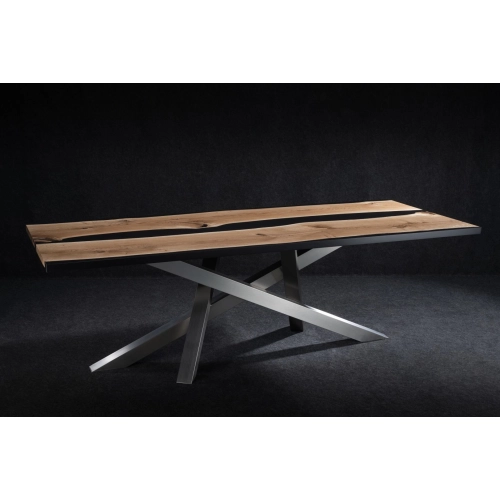 Stół Drewniany Industrialny ST-17 Rozmiar od 140 cm do 290 cm