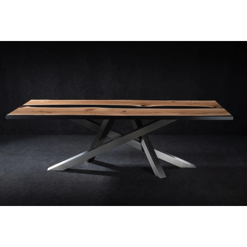 Stół Drewniany Industrialny ST-17 Rozmiar od 140 cm do 290 cm