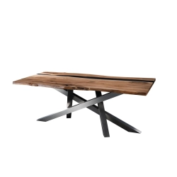 Stół Drewniany Industrialny ST-19 Rozmiar od 140 cm do 290 cm