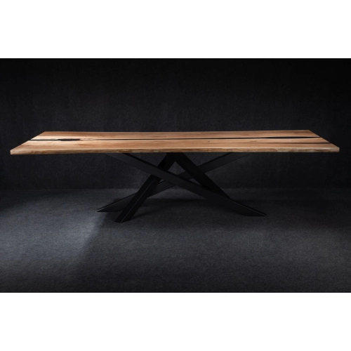 Stół Drewniany Industrialny ST-25 Rozmiar od 140 cm do 290 cm