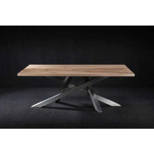 Stół Drewniany Industrialny ST-26 Rozmiar od 140 cm do 290 cm