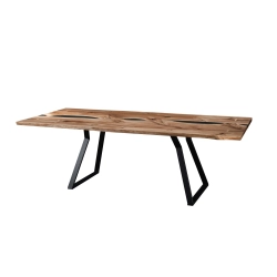 Stół Drewniany Industrialny ST-38 Rozmiar od 140 cm do 290 cm