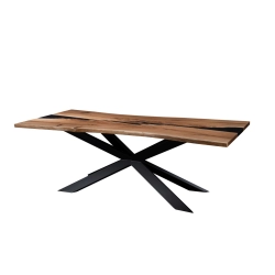 Stół Drewniany Industrialny ST-4 Rozmiar od 140 cm do 290 cm