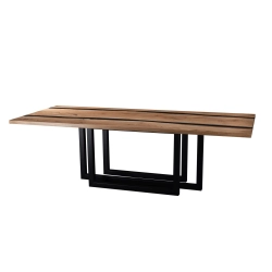 Stół Drewniany Industrialny ST-55 Rozmiar od 140 cm do 290 cm