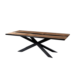 Stół Drewniany Industrialny ST-7 Rozmiar od 140 cm do 290 cm