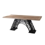 Stół Drewniany Industrialny ST-70 Rozmiar od 140 cm do 290 cm