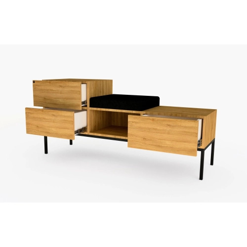 Szafka z Szufladką Drewno Lite Dębowe SZS-2 Rozmiary od 100 cm do 200 cm