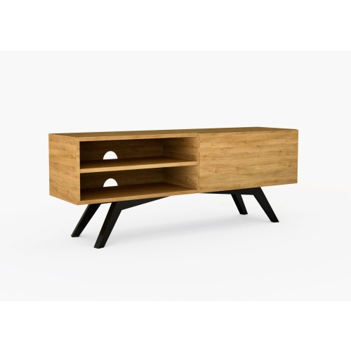 Szafka RTV-14 Drewno Lite Dąb Loft Olejowany Rozmiary od 60 cm do 200 cm PREMIUM