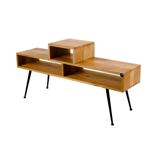 Szafka RTV-9 Drewno Lite Dąb Loft Rozmiary od 80 cm do 160 cm