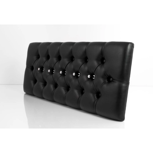 Wieszak Ścienny Pikowany Czarny Ekoskóra WP-1