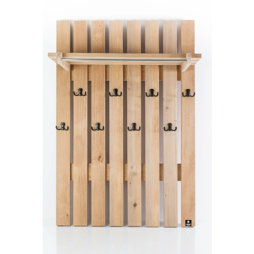 WDC-1  Wieszak ścienny drewniany - Dąb ,Olcha