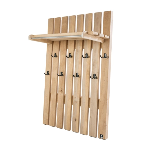 WDC-1  Wieszak ścienny drewniany - Dąb ,Olcha