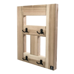 WDC-11 WIESZAK ŚCIENNY DREWNIANY  LITE Dąb Olcha Rozmiar od 50 do 70 cm