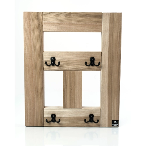 WDC-11 WIESZAK ŚCIENNY DREWNIANY  LITE Dąb Olcha Rozmiar od 50 do 70 cm