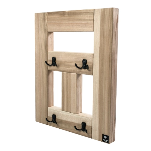 WDC-11 WIESZAK ŚCIENNY DREWNIANY  LITE Dąb Olcha Rozmiar od 50 do 70 cm