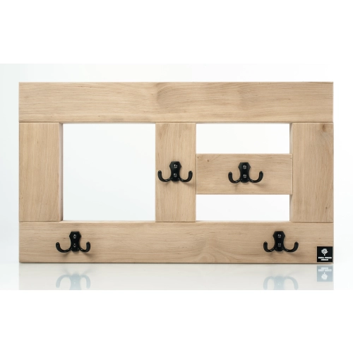 WDC-15 WIESZAK ŚCIENNY DREWNIANY  LITE Dąb Olcha Rozmiar od 50 cm do 120 cm