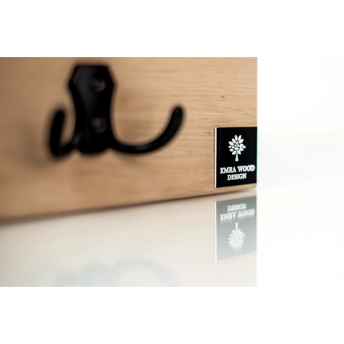 WDC-15 WIESZAK ŚCIENNY DREWNIANY  LITE Dąb Olcha Rozmiar od 50 cm do 120 cm